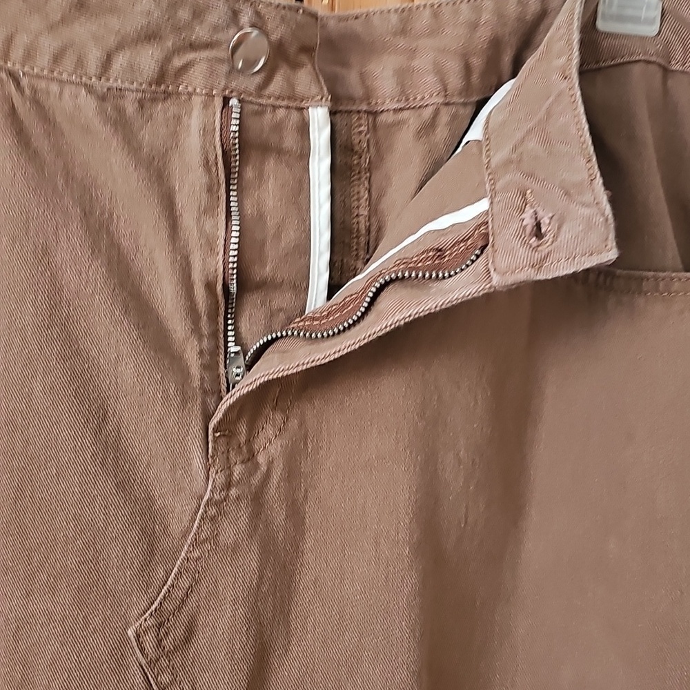 Shein Brown Denim Skirt - Picture 3 of 5